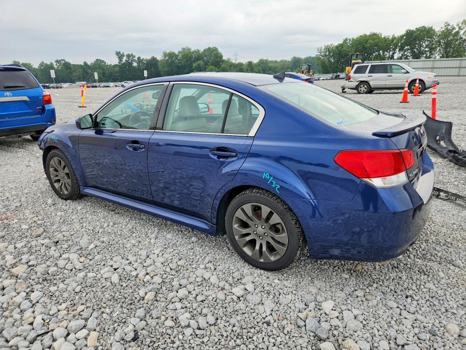 2011 Subaru LEGACY VIN 4S3BMDL60B2229998 COPART salvage auction — FRONT END, OH - CERT OF TITLE-SALVAGE, sold $400 on 2026-08-21 (photo 2)