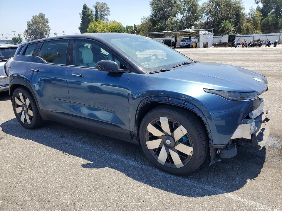 2023 Fisker Ocean VIN VCF1ZBU2XPG002096 COPART salvage auction — FRONT END, Ca - Salvage Certificate, sold $9,500 on 2026-09-01 (photo 4)