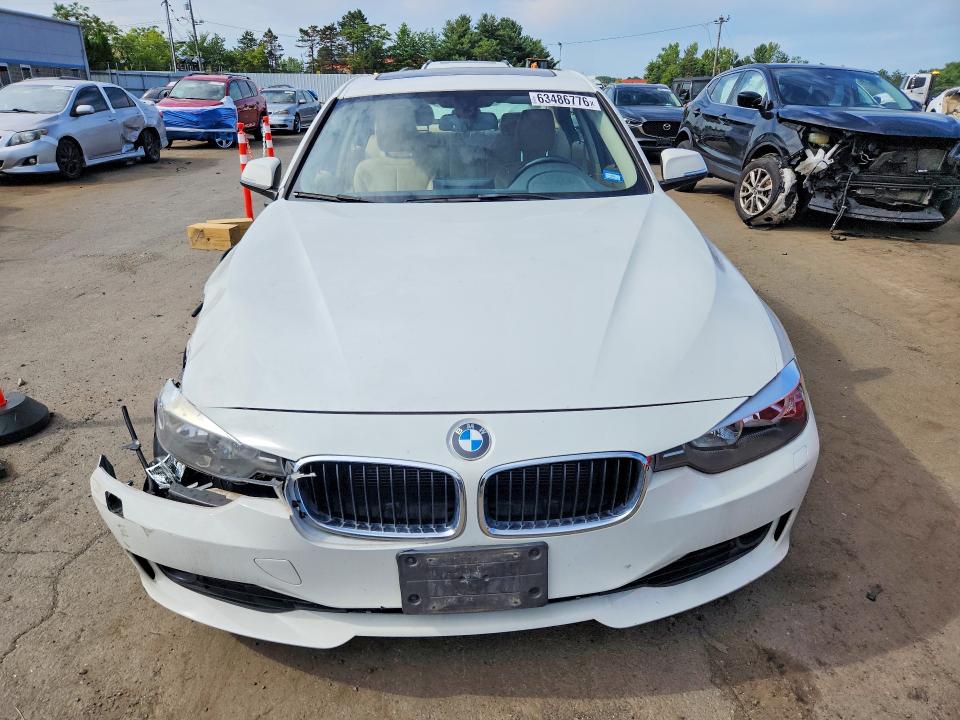 2013 BMW 3er VIN WBA3B5G51DNS02731 COPART salvage auction — FRONT END, Ct - Cert Of Title-Salvage, sold $750 on 2026-08-21 (photo 5)