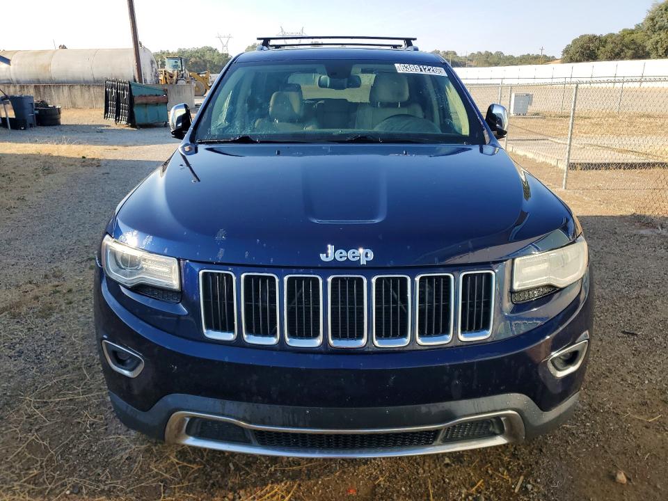 2014 Jeep Grand cherokee VIN 1C4RJFBG2EC156418 COPART salvage auction — FRONT END, CA - DIS/DLR/EXP ONLY CLEAN TITLE (P), sold $3,150 on 2026-08-18 (photo 5)