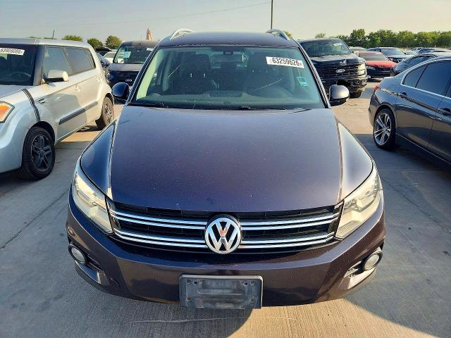 2016 Volkswagen Tiguan VIN WVGAV7AX3GW596329 COPART salvage auction — NORMAL WEAR, Tx - Certificate Of Title, sold $2,000 on 2026-08-10 (photo 5)