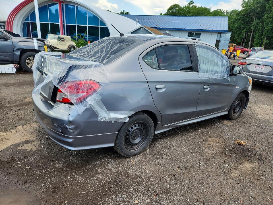 2019 Mitsubishi Mirage VIN ML32F3FJ2KHF08585 COPART salvage auction — ALL OVER, Ct - Certificate Of Title (P), sold $2,500 on 2026-08-19 (photo 3)