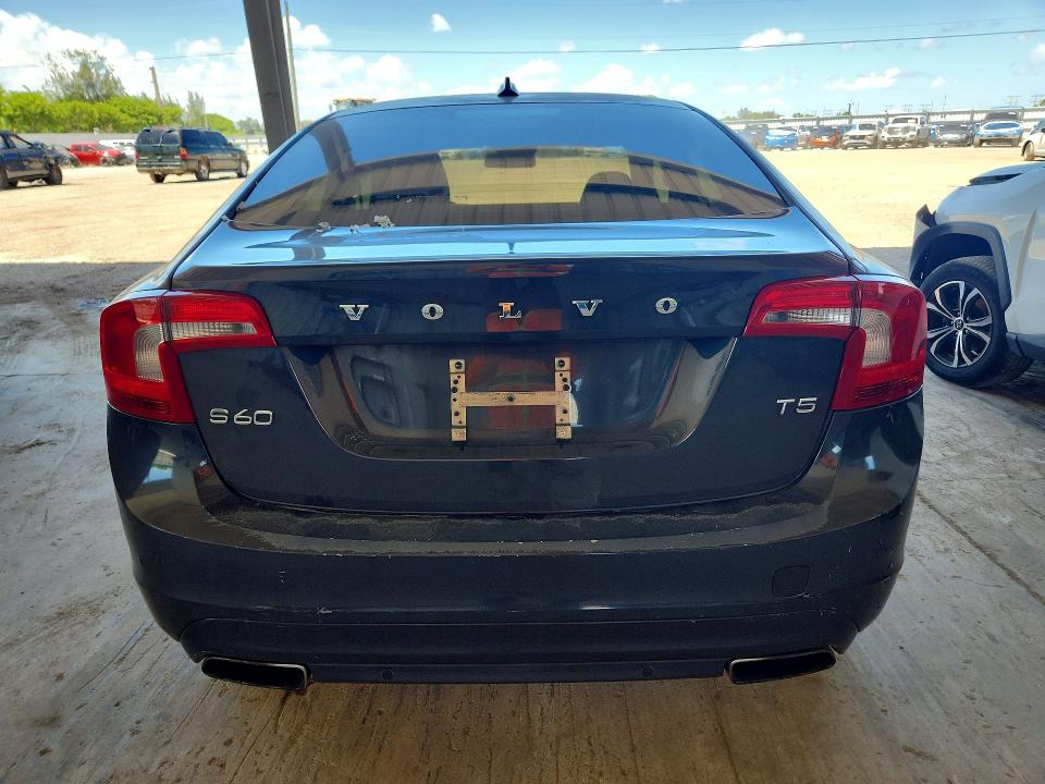 2015 Volvo S60 VIN YV140MFB2F1306065 COPART salvage auction — FRONT END, Fl - Cert Of Title Slvg Rebuildable, sold $1,250 on 2026-08-19 (photo 6)