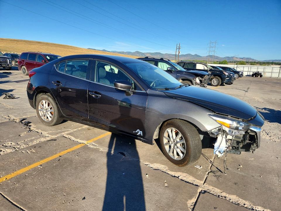 2018 Mazda 3 VIN 3MZBN1U7XJM185242 COPART salvage auction — FRONT END, Co - Bill Of Sale-Parts Only, sold $1,200 on 2026-09-16 (photo 4)