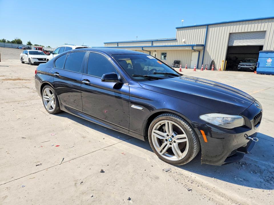 2012 BMW 5er VIN WBAFR7C52CC809841 COPART salvage auction — WATER/FLOOD, Tn - Certificate Of Title, sold $1,000 on 2026-09-10 (photo 4)