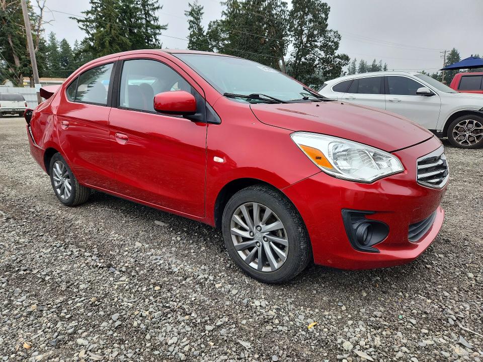 2018 Mitsubishi Mirage VIN ML3ZF3FJ8JHF07696 COPART salvage auction — REAR END, Wa - Bill Of Sale, sold $1,450 on 2026-09-08 (photo 4)