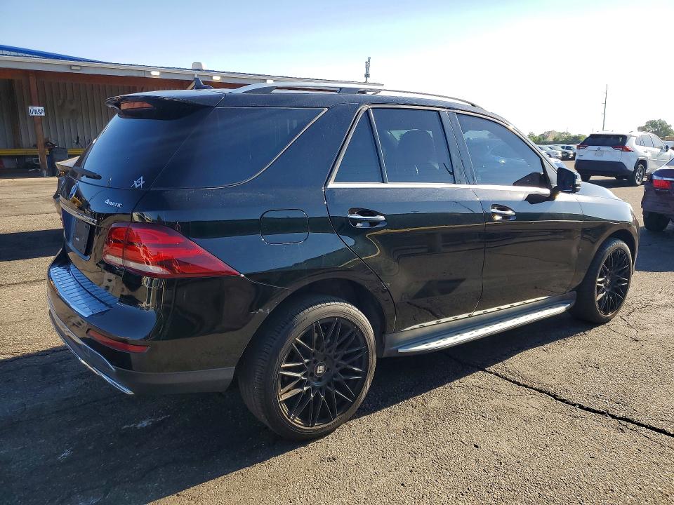 2018 Mercedes-benz Gle VIN 4JGDA5HB7JB075829 COPART salvage auction — HAIL, Co - Certificate Of Title, sold $9,900 on 2026-09-28 (photo 3)