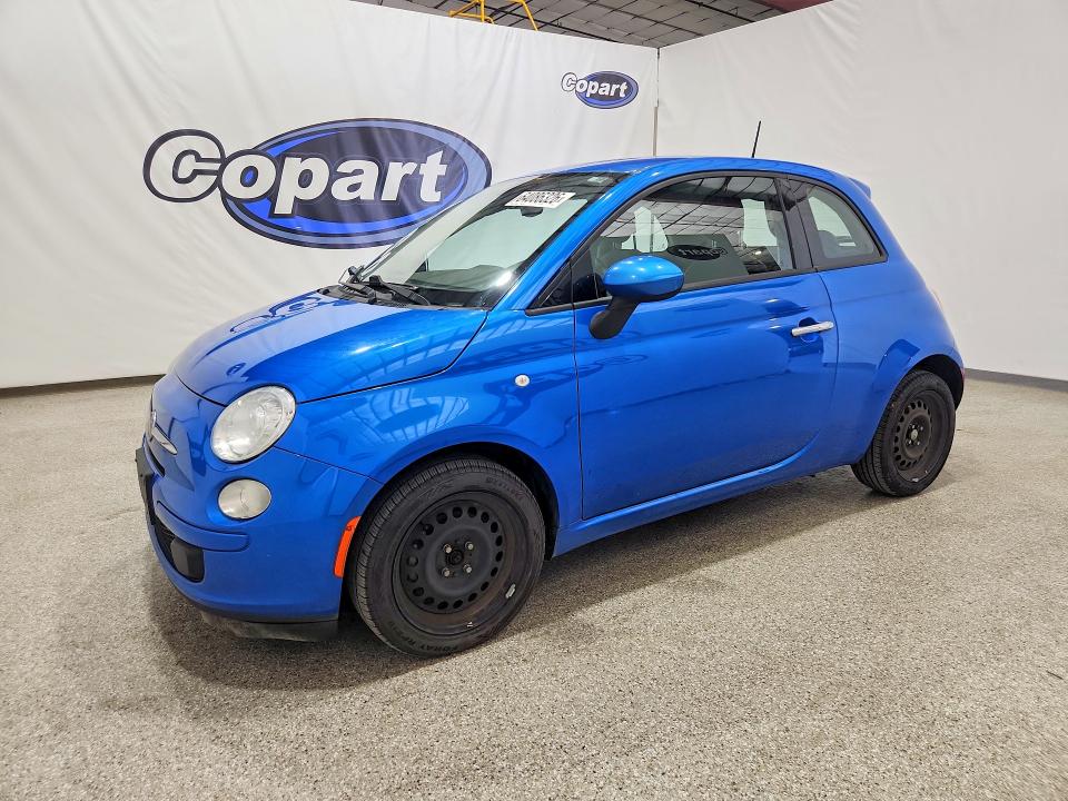 2016 Fiat 500 VIN 3C3CFFAR7GT184432 COPART salvage auction — MINOR DENT/SCRATCHES, Ca - Dis/Dlr/Exp Only Clean Title, sold $750 on 2026-08-14 (photo 1)