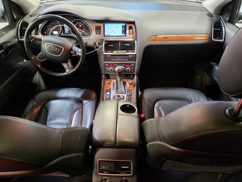 2015 Audi Q7 VIN WA1LGAFEXFD026764 COPART salvage auction — FRONT END, Pa - Certificate Of Salvage, sold $425 on 2026-08-19 (photo 8)