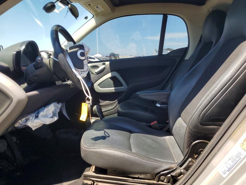 2013 Smart Fortwo VIN WMEEJ3BA5DK616119 COPART salvage auction — FRONT END, Ca - Salvage Certificate, sold $975 on 2026-09-01 (photo 7)