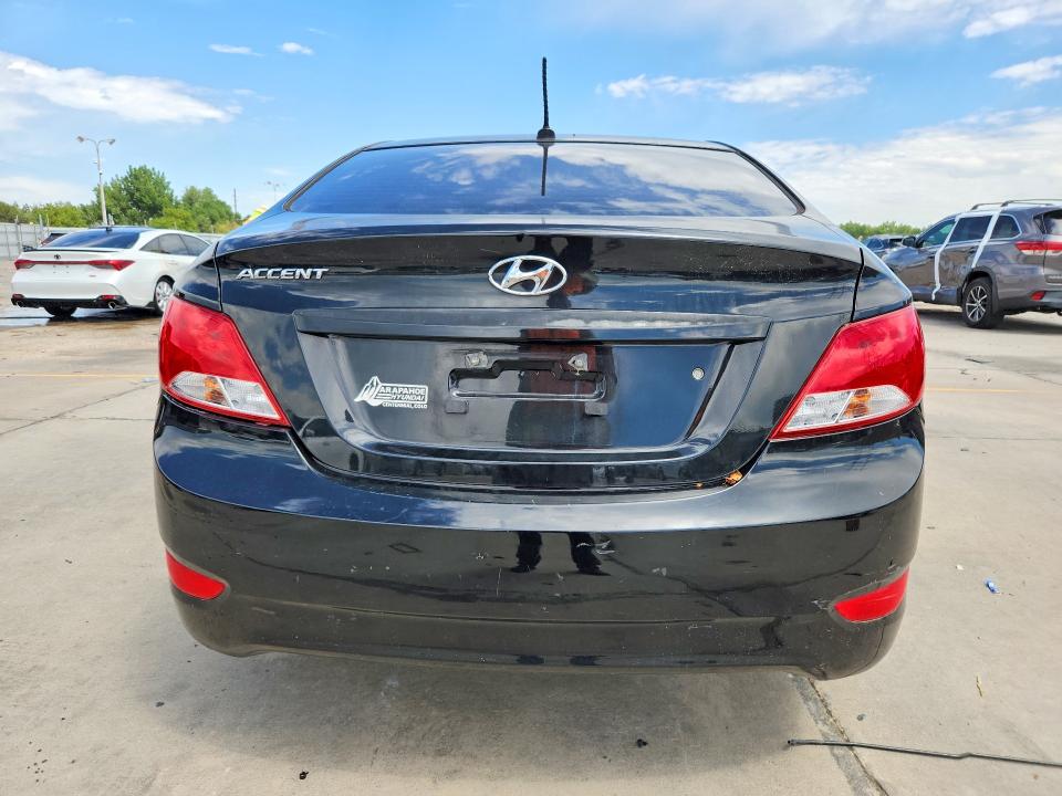 2016 Hyundai Accent VIN KMHCT4AE2GU066506 COPART salvage auction — FRONT END, Co - Certificate Of Title, sold $1,700 on 2026-09-05 (photo 6)