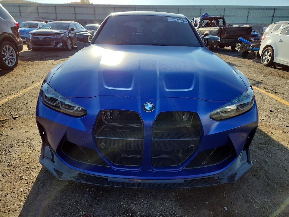 2021 BMW M3 VIN WBS33AY03MFL32847 COPART salvage auction — VANDALISM, Nm - Cert Of Title-Salvage, sold $58,000 on 2026-08-27 (photo 5)