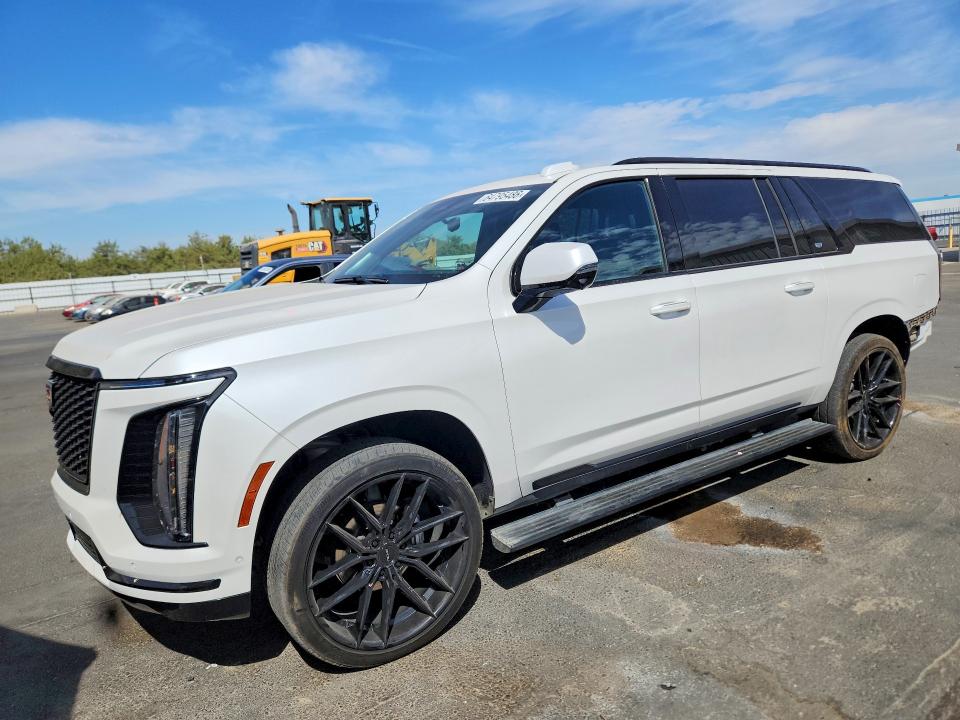 2025 Cadillac Escalade VIN 1GYS9RRL0SR114377 — COPART salvage auction photo