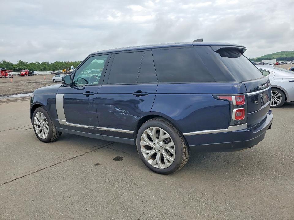 2021 Land rover RANGE ROVER VIN SALGS2RU1MA433619 COPART salvage auction — SIDE, NY - MV-907A SALVAGE CERTIFICATE, sold $22,400 on 2026-09-11 (photo 2)