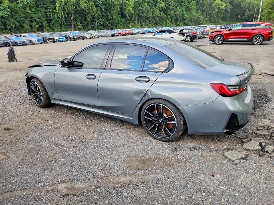 2025 BMW M3 VIN 3MW69FT05S8F28217 COPART salvage auction — FRONT END, Nj - Cert Of Title-Salvage, sold $11,900 on 2026-08-27 (photo 2)