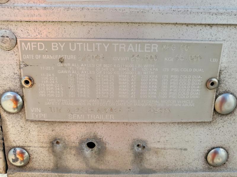 2006 Utility Vs2ra VIN 1UYVS25356U702655 COPART salvage auction — MINOR DENT/SCRATCHES, FL - CERTIFICATE OF TITLE, sold $10 on 2026-09-24 (photo 8)