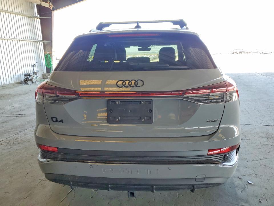 2025 Audi Q4 e-tron VIN WA1LUBFZ2SP042404 COPART salvage auction — FRONT END, CA - SALVAGE CERTIFICATE, sold $19,500 on 2026-09-17 (photo 6)