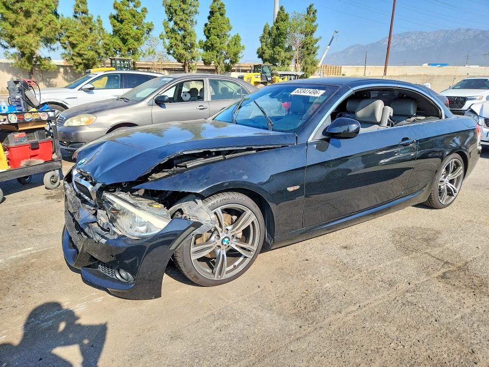 2013 BMW VIN WBADW7C53DE733794 COPART salvage auction — FRONT END, Ca - Cert Of Title-Salvaged, sold $475 on 2026-08-18 (photo 1)
