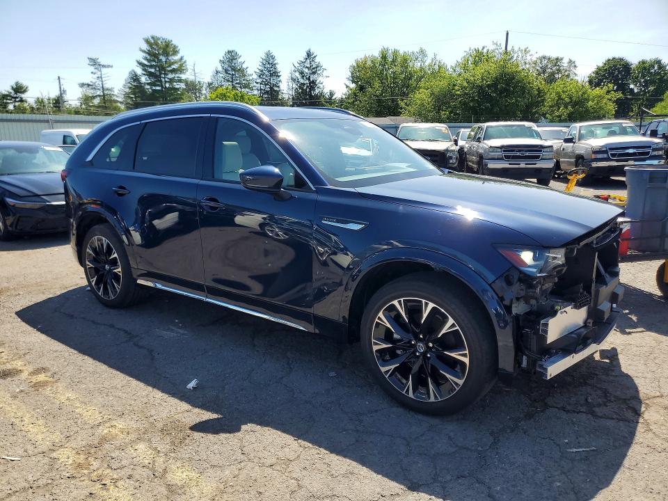 2024 Mazda Cx-90 VIN JM3KKEHC8R1168398 COPART salvage auction — FRONT END, Pa - Certificate Of Salvage, sold $13,500 on 2026-08-26 (photo 4)