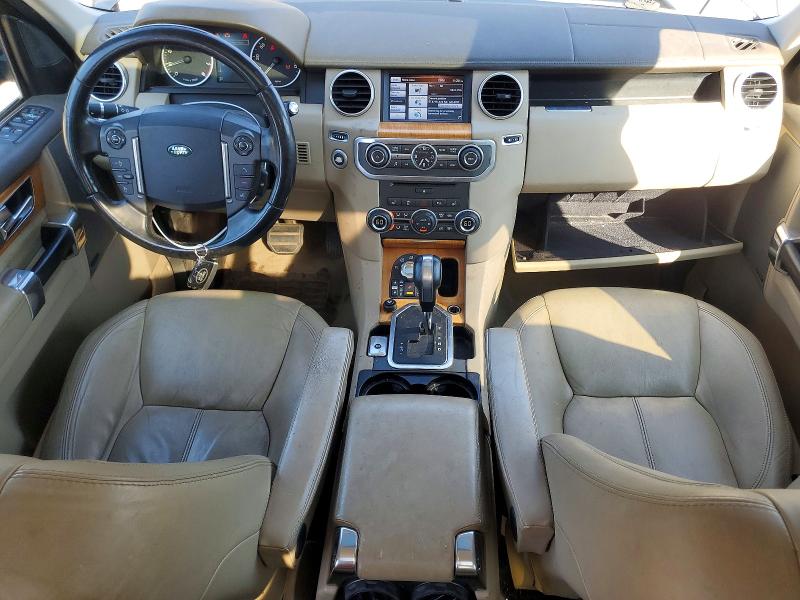 2012 Land rover Lr4 VIN SALAK2D48CA627639 COPART salvage auction — MINOR DENT/SCRATCHES, WA - VEHICLE CERT OF OWNERSHIP-TITL, sold $1,650 on 2026-09-03 (photo 8)