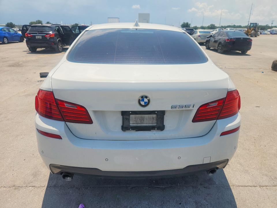 2015 BMW 5er VIN WBA5B1C59FD922942 COPART salvage auction — NORMAL WEAR, La - Cert Of Title-Salvage, sold $1,650 on 2026-08-12 (photo 6)