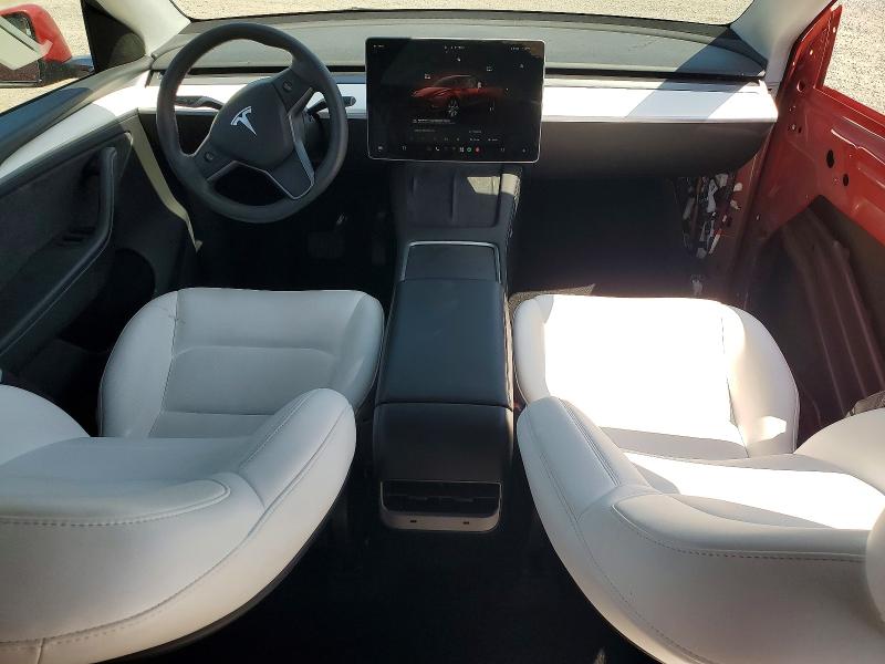 2023 Tesla Model y VIN 7SAYGDEE3PA197381 COPART salvage auction — SIDE, Ca - Salvage Certificate, sold $13,600 on 2026-08-28 (photo 8)