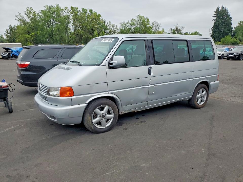 2003 Volkswagen Eurovan VIN WV2KB470X3H038634 COPART salvage auction — MINOR DENT/SCRATCHES, Tx - Salvage Vehicle Title, sold $2,200 on 2026-08-17 (photo 1)