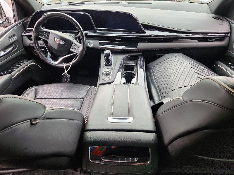 2022 Cadillac Escalade VIN 1GYS4FKLXNR135474 COPART salvage auction — WATER/FLOOD, Ny - Mv907A-Flood Salvage, sold $26,750 on 2026-09-10 (photo 8)