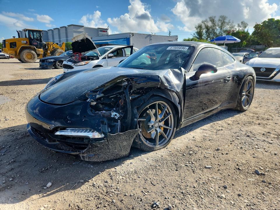 2016 Porsche 911 VIN WP0AB2A99GS122202 — COPART salvage auction photo