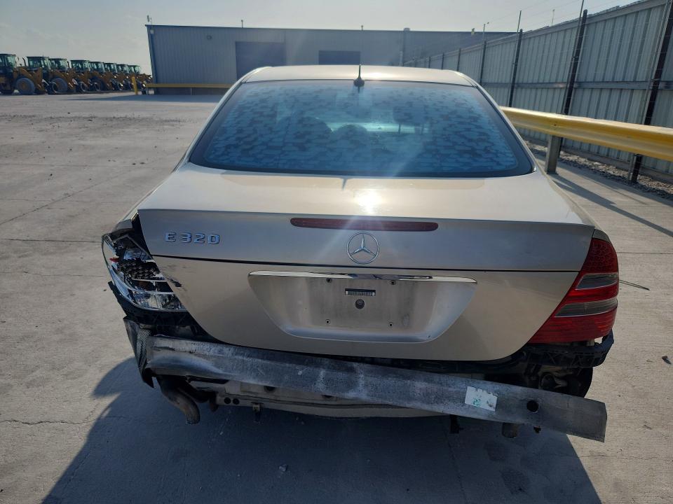 2004 Mercedes-benz E-klasse VIN WDBUF65J04A520122 COPART salvage auction — REAR END, Tx - Salvage Vehicle Title, sold $175 on 2026-08-21 (photo 6)