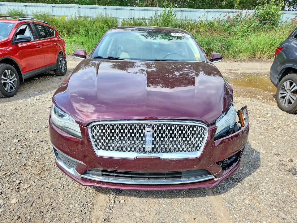 2017 Lincoln Mkz VIN 3LN6L5C91HR665165 COPART salvage auction — FRONT END, Mi - Certificate Of Title, sold $1,650 on 2026-09-09 (photo 5)