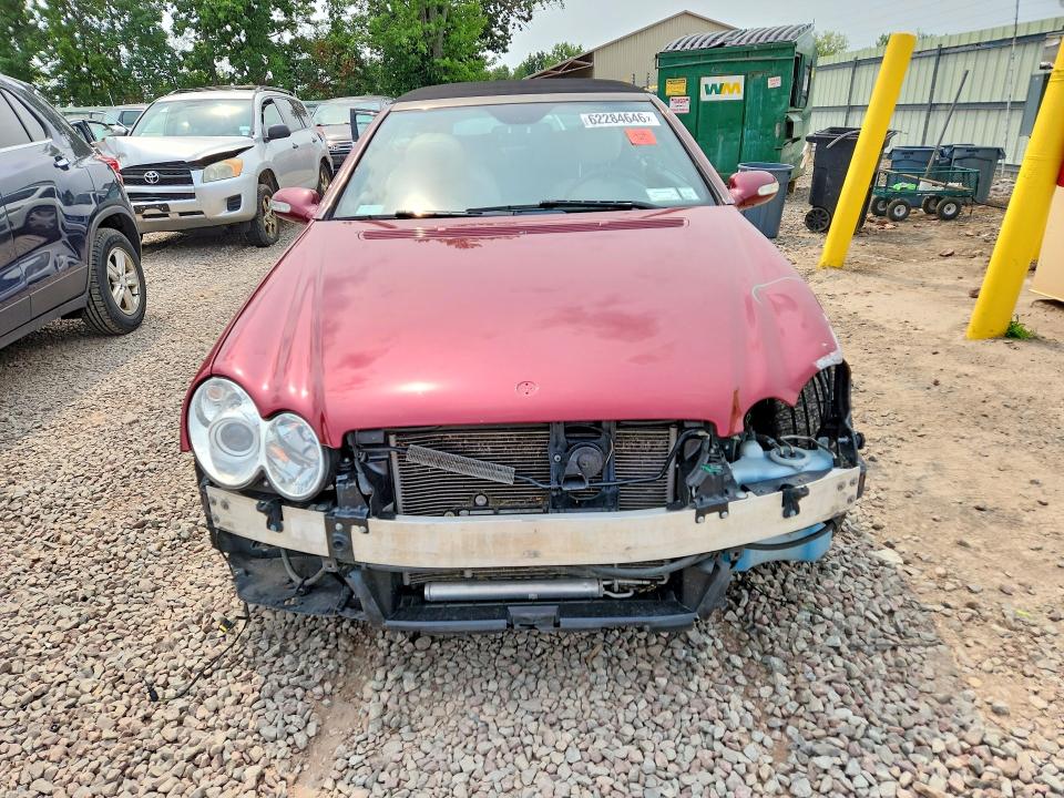 2009 Mercedes-benz Clk-class VIN WDBTK72F69T102530 COPART salvage auction — FRONT END, NY - MV-907A SALVAGE CERTIFICATE, sold $450 on 2026-08-12 (photo 5)