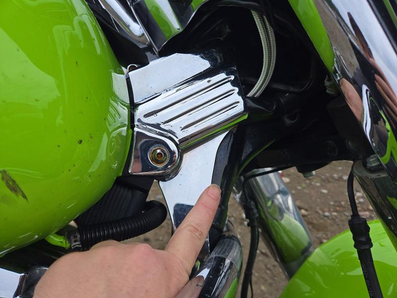 2002 Harley-davidson Fl VIN 1HD1FDV172Y700399 COPART salvage auction — FRONT END, Qc - Gravement Accidente, sold $325 on 2026-09-08 (photo 8)