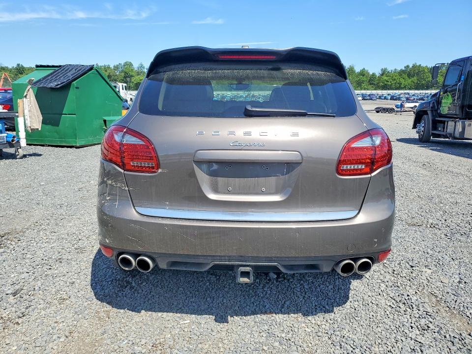 2012 Porsche Cayenne VIN WP1AA2A25CLA08688 COPART salvage auction — FRONT END, Nj - Cert Of Title-Salvage, sold $2,400 on 2026-08-28 (photo 6)