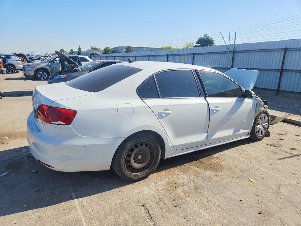 2014 Volkswagen Jetta VIN 3VWD17AJ4EM419596 COPART salvage auction — FRONT END, Ca - Salvage Certificate, sold $225 on 2026-08-28 (photo 3)
