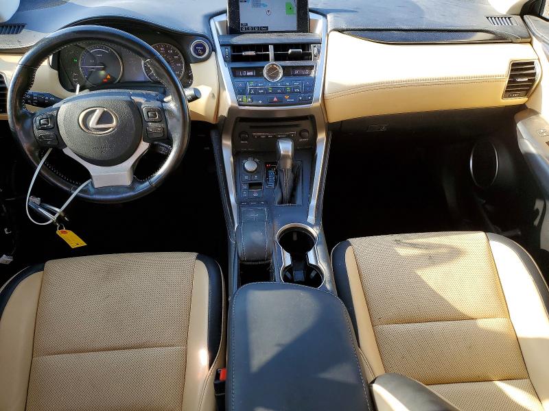 2016 Lexus Nx VIN JTJBJRBZ9G2032009 COPART salvage auction — FRONT END, Tn - Salvage Certificate, sold $2,800 on 2026-08-29 (photo 8)
