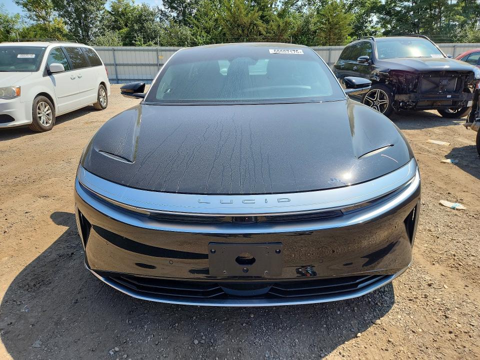 2023 Lucid Air VIN 50EA1TEA7PA001053 COPART salvage auction — REAR END, Il - Salvage Certificate, sold $14,200 on 2026-09-22 (photo 5)