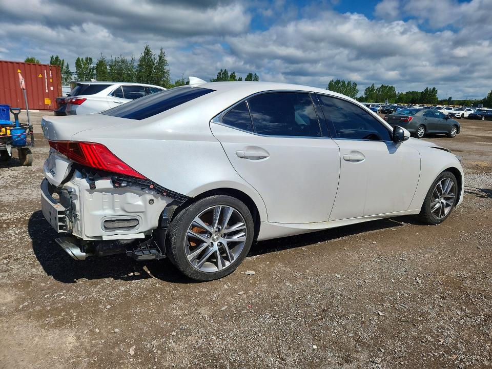 2017 Lexus Is 200t VIN JTHBA1D23H5051979 COPART salvage auction — FRONT END, ON - PERMIT NO BRAND - UNFIT, sold $1,600 on 2026-09-10 (photo 3)