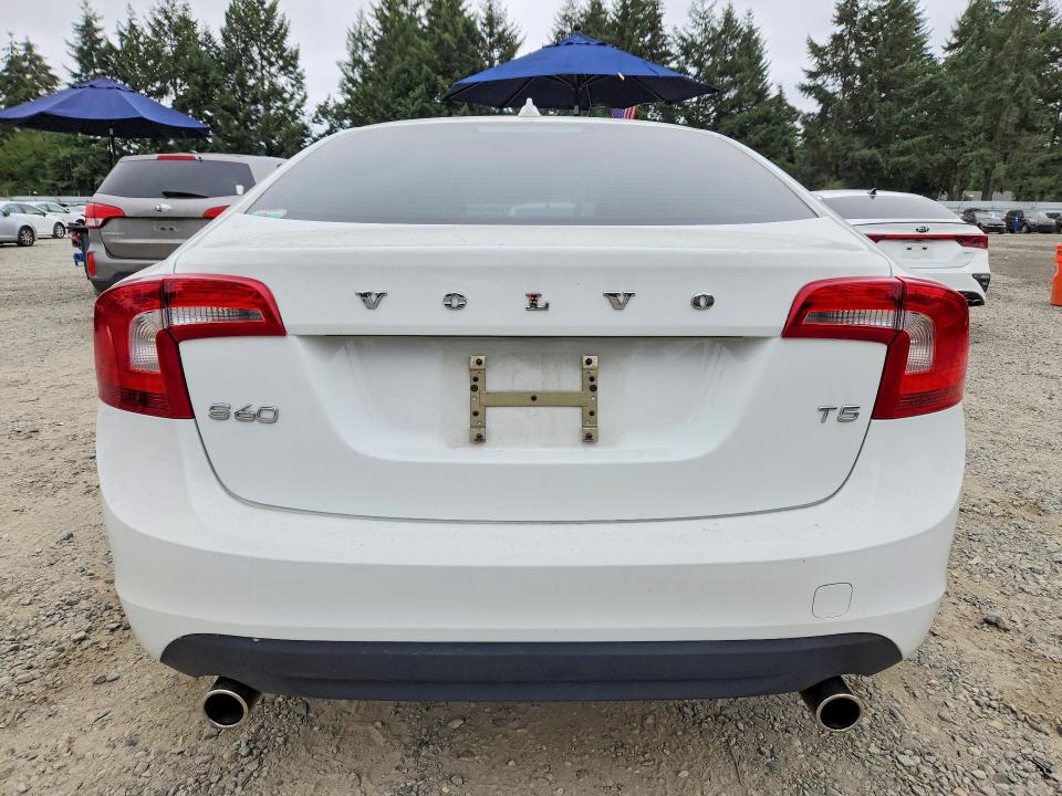 2013 Volvo S60 VIN YV1612FS0D2202367 COPART salvage auction — FRONT END, Wa - Bill Of Sale, sold $2,100 on 2026-08-14 (photo 6)