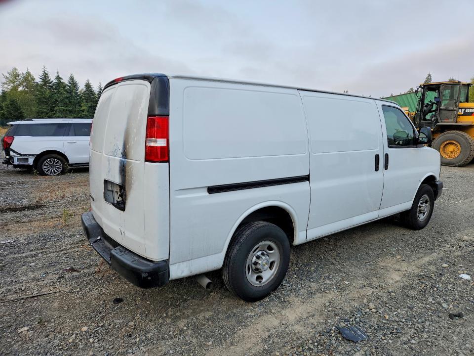 2023 Chevrolet Express 2500 VIN 1GCWGAFP7P1122715 COPART salvage auction — REAR END, WA - VEHICLE CERT OF OWNERSHIP-TITL, sold $9,100 on 2026-08-27 (photo 3)