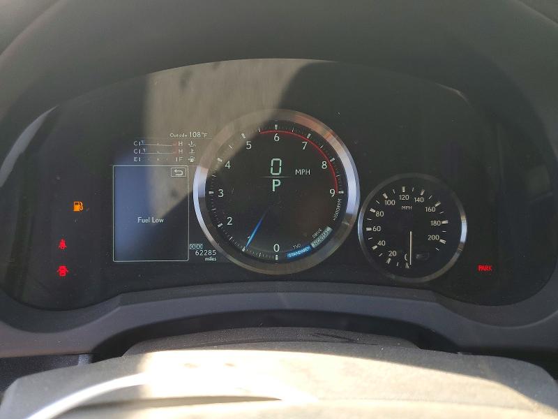 2015 Lexus Rc VIN JTHHP5BC3F5003004 COPART salvage auction — FRONT END, Ca - Salvage Certificate, sold $19,800 on 2026-09-02 (photo 9)