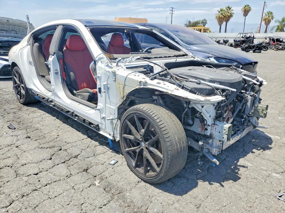 2023 BMW 8er VIN WBAGV4C08PCN00805 COPART salvage auction — STRIPPED, Ca - Dis/Dlr/Exp Only Clean Title, sold $23,300 on 2026-08-20 (photo 4)