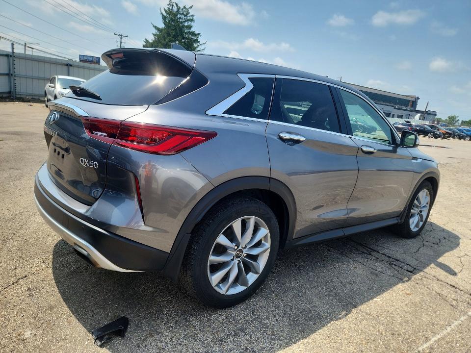 2022 Infiniti Qx50 VIN 3PCAJ5ABXNF111517 COPART salvage auction — MINOR DENT/SCRATCHES, OH - CERTIFICATE OF TITLE (P), sold $7,200 on 2026-09-16 (photo 3)