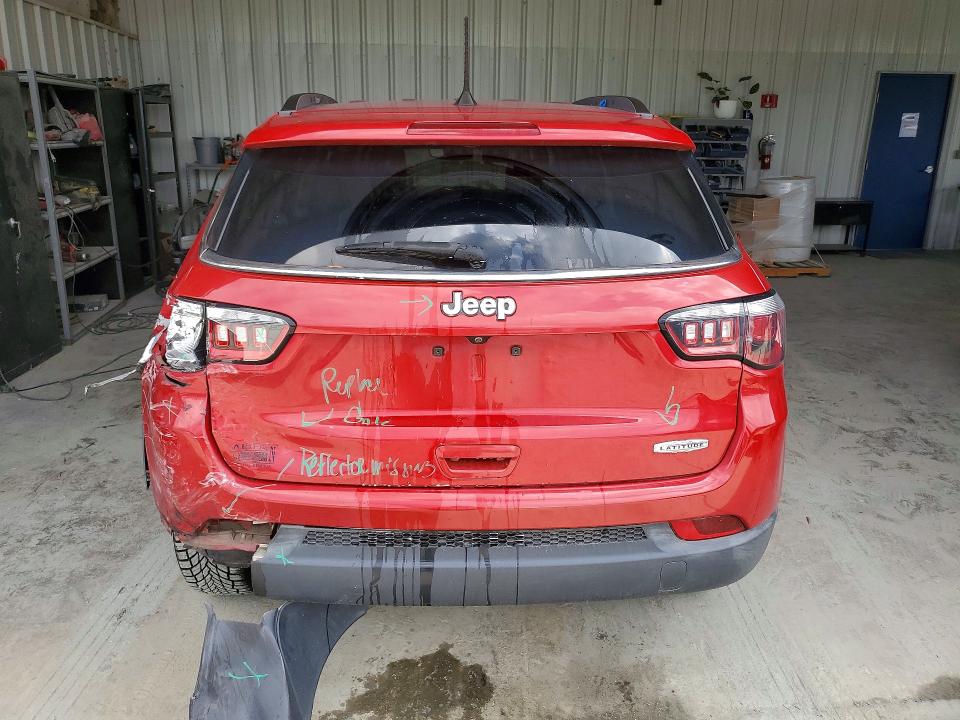 2019 Jeep Compass VIN 3C4NJCBB4KT636459 COPART salvage auction — REAR END, Nc - Salvage Certificate Of Title, sold $2,750 on 2026-09-09 (photo 6)