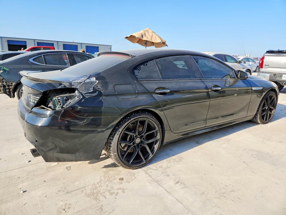 2016 BMW 6er VIN WBA6D0C57GG432542 COPART salvage auction — REAR END, Tx - Salvage Vehicle Title, sold $9,100 on 2026-08-21 (photo 3)