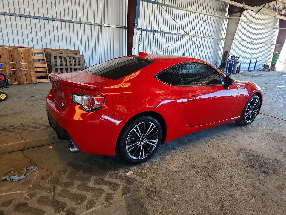 2016 Scion Fr-s VIN JF1ZNAA1XG8708652 COPART salvage auction — REAR END, CA - SALVAGE CERTIFICATE, sold $1,700 on 2026-08-24 (photo 3)