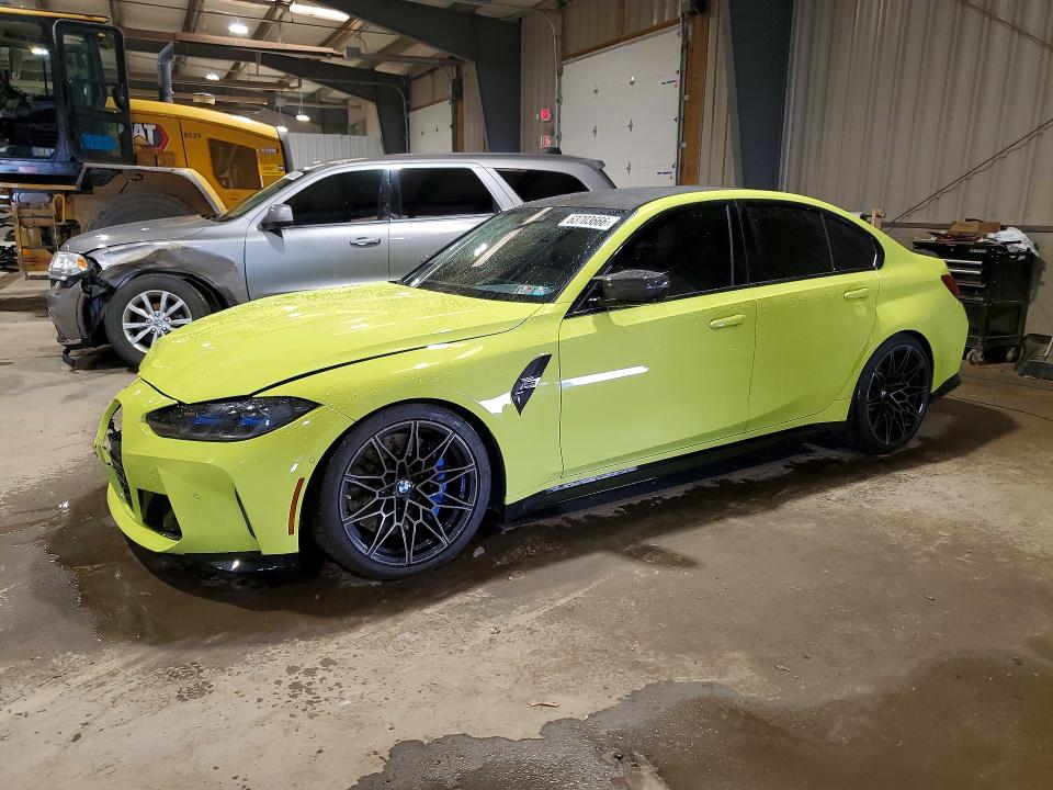 2023 BMW M3 VIN WBS43AY00PFP98454 — COPART salvage auction photo