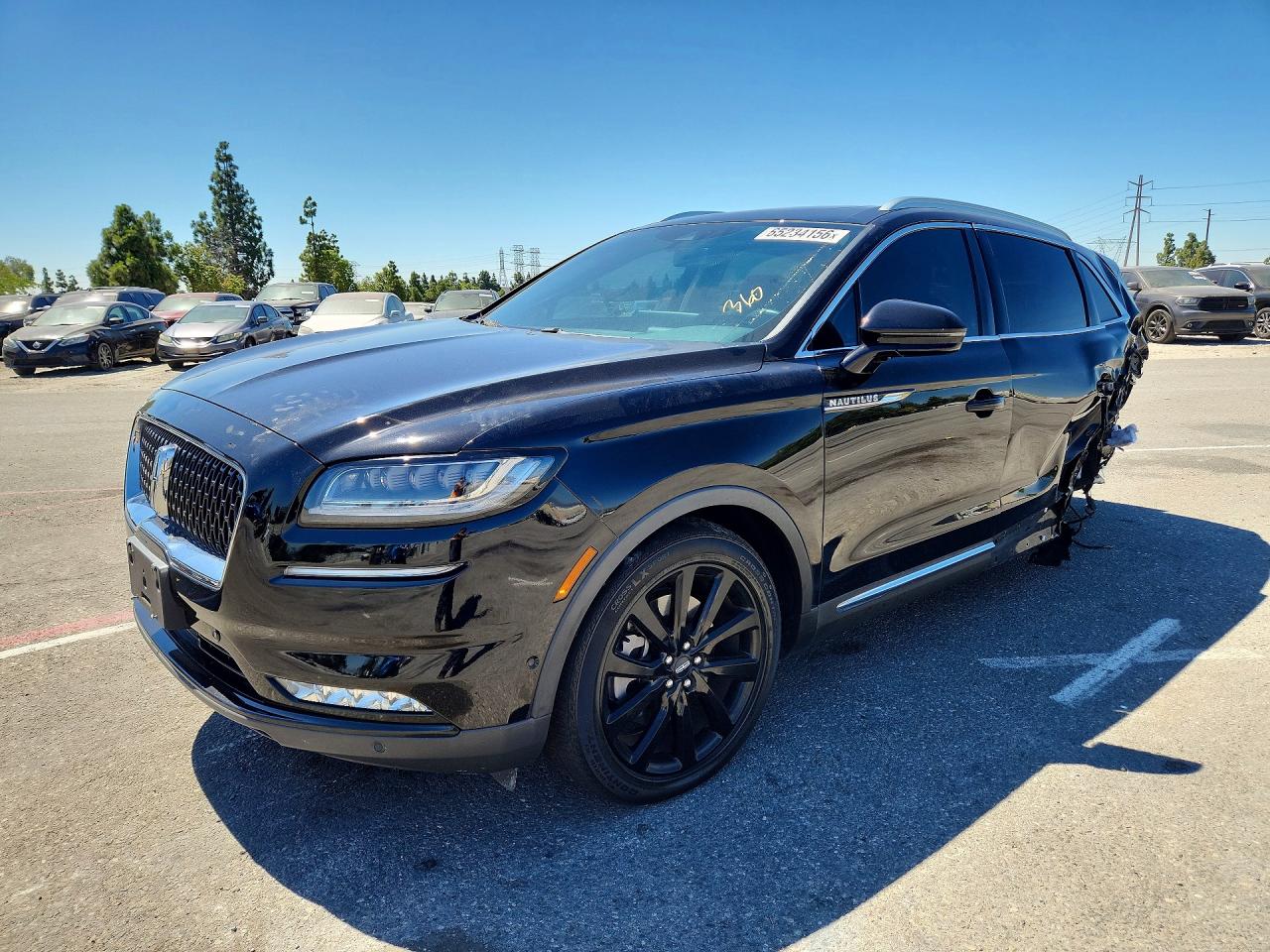 2023 Lincoln Nautilus VIN 2LMPJ8KP6PBL10585 — COPART salvage auction photo