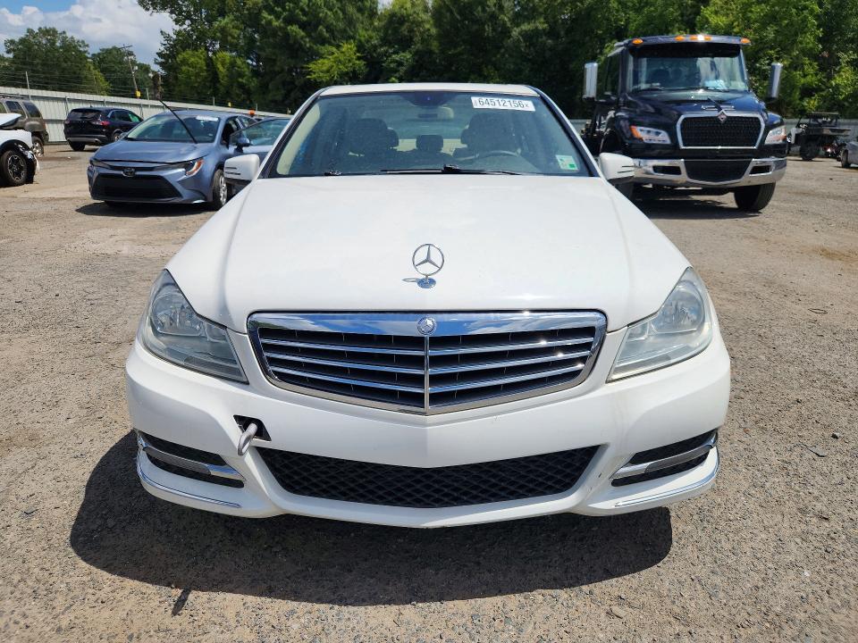 2013 Mercedes-benz C class VIN WDDGF4HB7DA771541 COPART salvage auction — FRONT END, LA - CERTIFICATE OF TITLE, sold $700 on 2026-08-13 (photo 5)