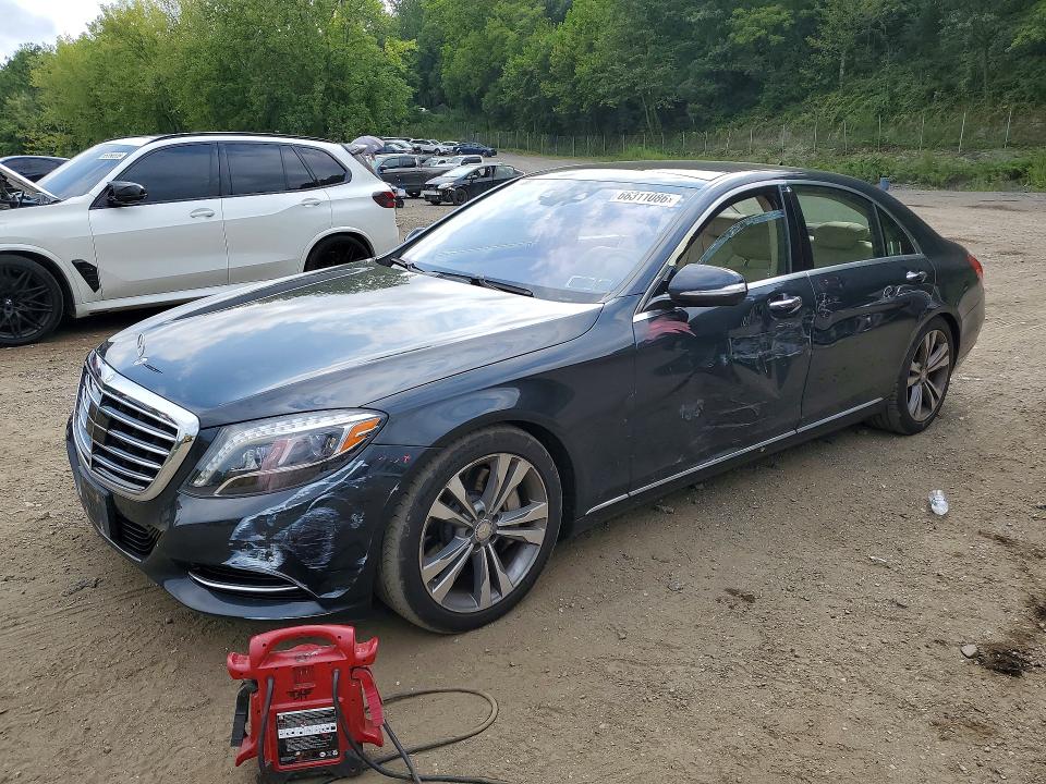 2016 Mercedes-benz S-klasse VIN WDDUG8FB1GA244111 — COPART salvage auction photo